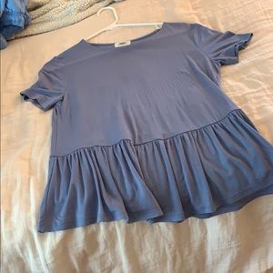 Babydoll Blue Shirt